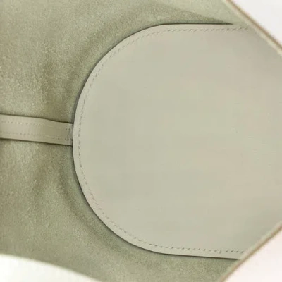 Pre-owned Hermes  Hermes In-the-loop Bag Clemence With Swift 18 In White