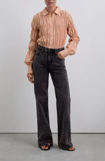 Scalpers Bootcutwash Denim Pant In Gray