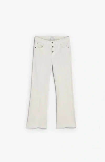 Scalpers Basic Flare Pants Girls In White