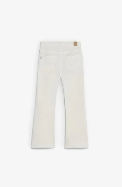 Scalpers Basic Flare Pants Girls In White