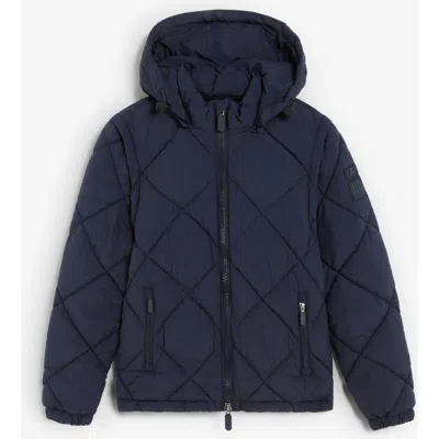 Scalpers Puffer Jacket Kids In Blue