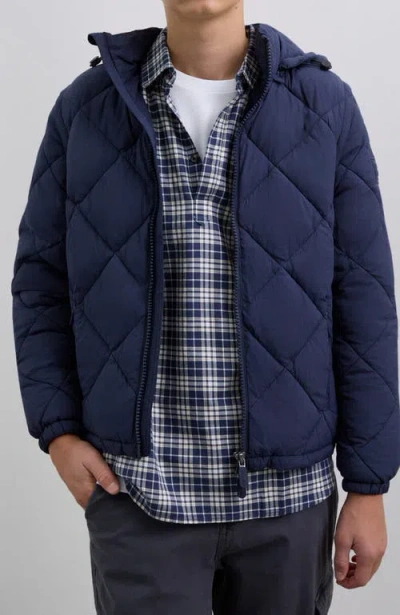 Scalpers Puffer Jacket Kids In Blue
