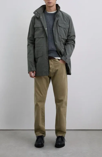 Scalpers Seal Military Jacket In Gray