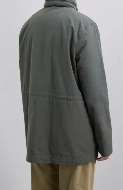 Scalpers Seal Military Jacket In Gray