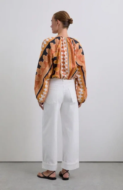 Scalpers Folded Denim Pant In White