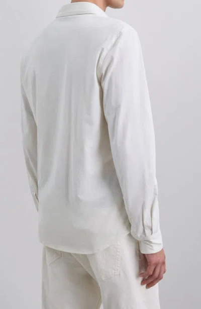 Scalpers Icon Jersey Ls Shirt In White