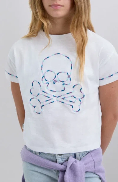 Scalpers Embskulltee Girls In White