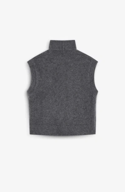 Scalpers New Pompom Vest Tricot Girls In Gray