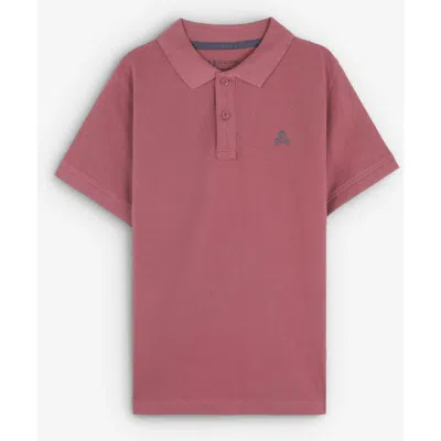 Scalpers Basicpolo Kids In Burgundy