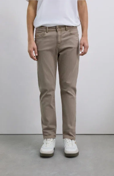 Scalpers Five Pockets Pants Kids In Brown