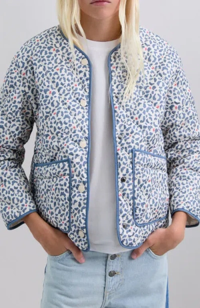 Scalpers Dina Leo Jacket Girls In Blue