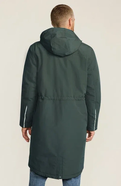 Lands' End Squall Waterproof Insulated Winter Stadium Coat In Green