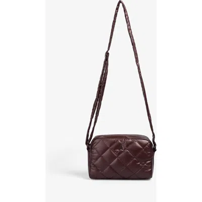 Scalpers Nyquiltedfabric Bag In Brown