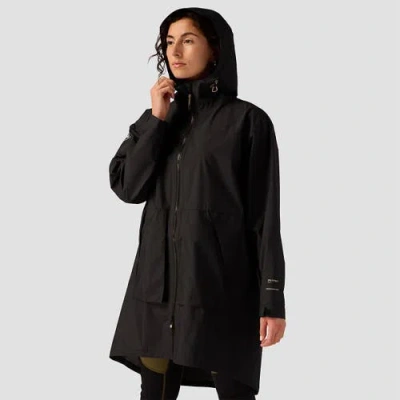 Backcountry Runoff 2.5l Rain Parka In Black