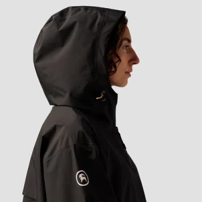 Backcountry Runoff 2.5l Rain Parka In Black