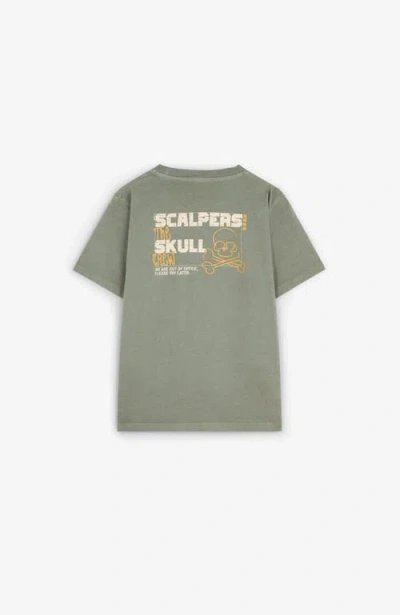 Scalpers Crewtee Kids In Green