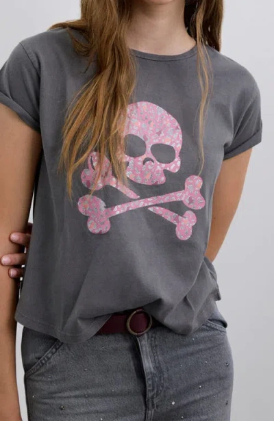 Scalpers Leoskulltee Girls In Gray