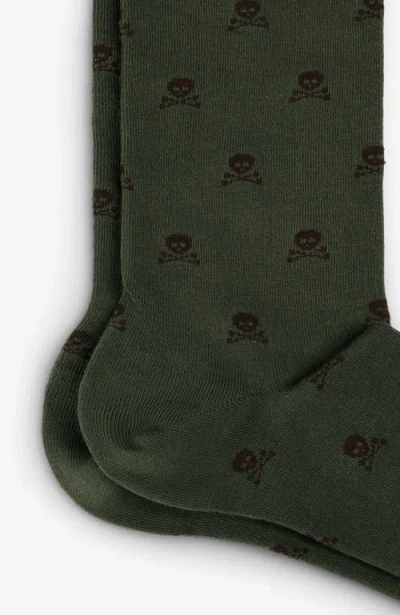 Scalpers Skull L Socks In Green
