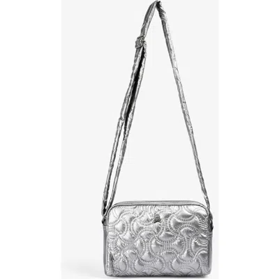 Scalpers Nyquiltedfabric Bag In Silver