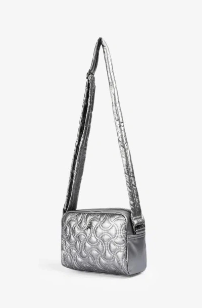 Scalpers Nyquiltedfabric Bag In Silver