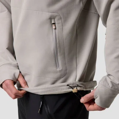 Backcountry Destination Softshell Fleece Hoodie In Gray