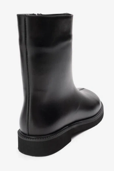 Forever & Always Shoes Lucano Leather Ankle Boot In Black