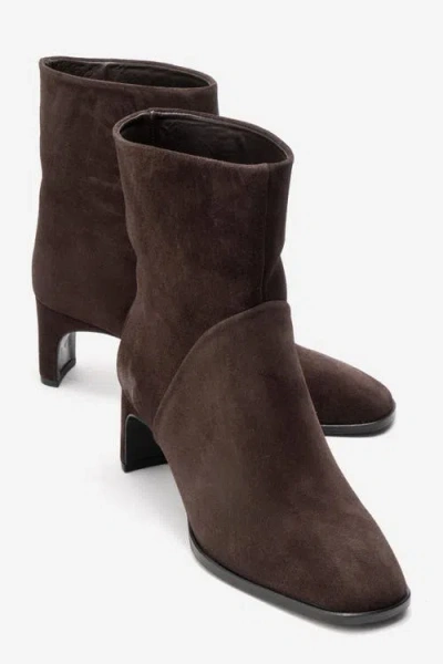 Forever & Always Shoes Nordy Leather Boot In Brown