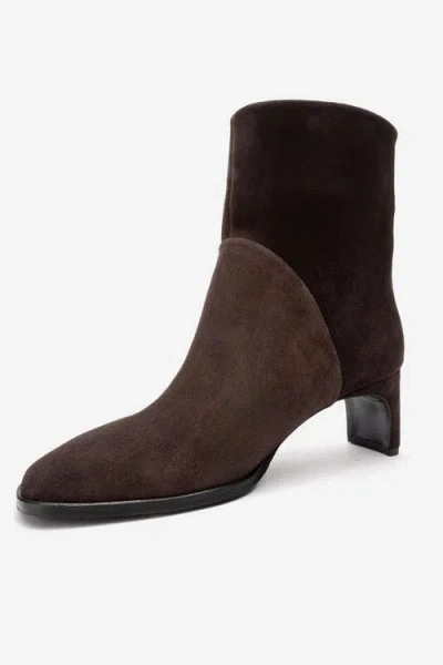 Forever & Always Shoes Nordy Leather Boot In Brown