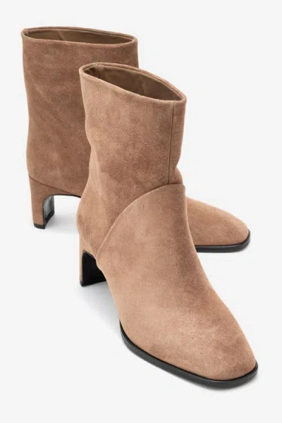 Forever & Always Shoes Nordy Leather Boot In Brown