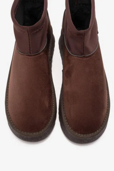 Prologue Shoes Ovar Platform Boot In Brown