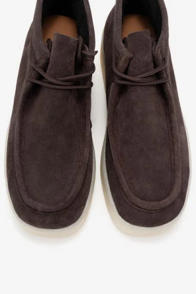 Forever & Always Shoes Melia Leather Platform Boot In Brown