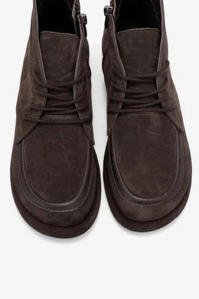 Forever & Always Shoes Martas Leather Zip Boot In Multi