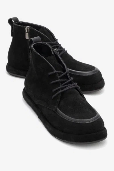 Forever & Always Shoes Martas Leather Zip Boot In Multi