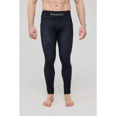 Oosc Elite Activewear Leggings In Blue