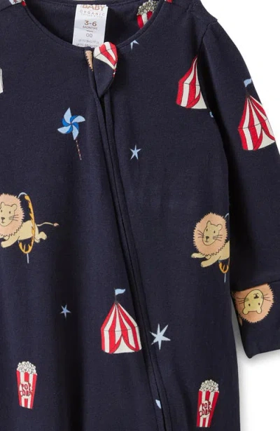 Cotton On Kids The Billie Long Sleeve Zip Romper In Blue