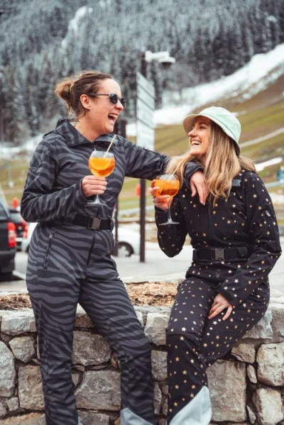 Oosc Chic Ski Suit In Multi