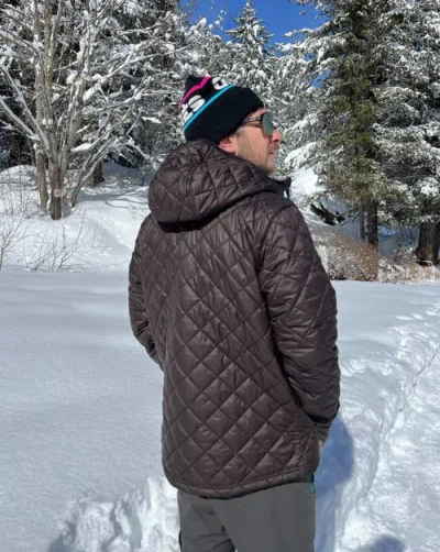 Oosc Glacier Thermolite® Insulated Jacket In Black