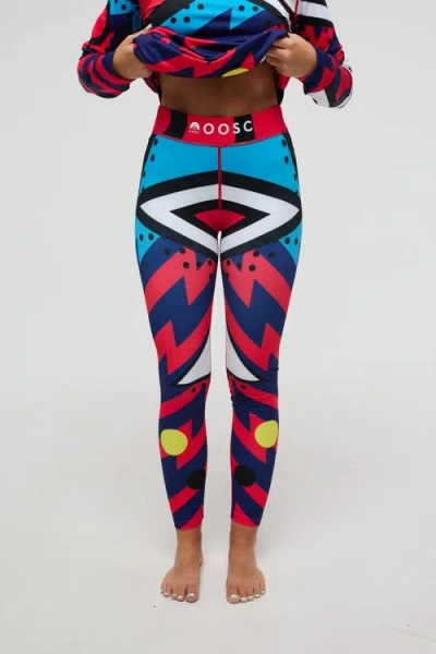 Oosc Baselayer Leggings In Multi