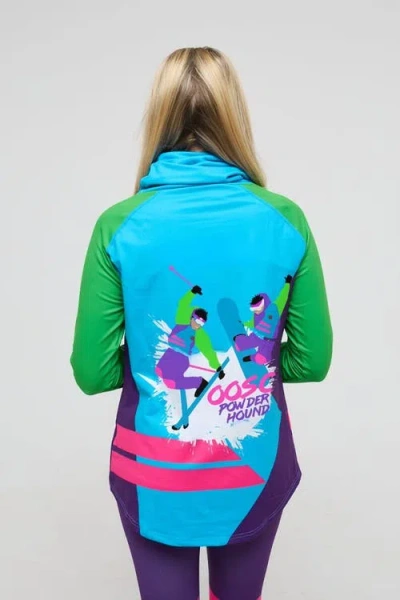 Oosc High Neck Baselayer Top In Multi