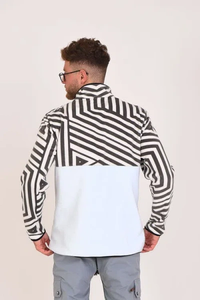 Oosc Fall Line Fleece Baby Blue In Blue