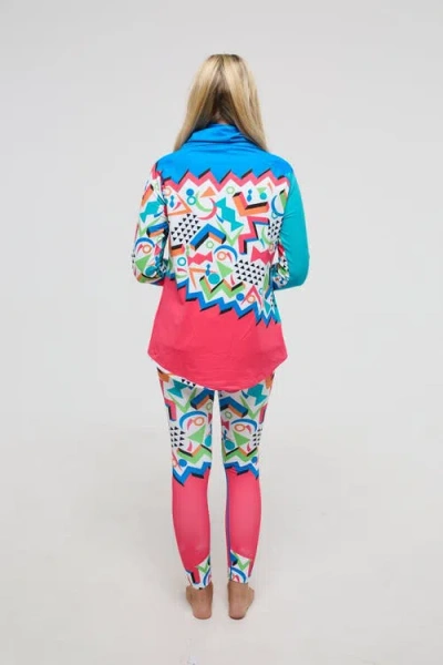 Oosc High Neck Baselayer Top In Multi