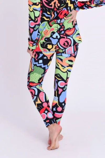 Oosc Stairway To Heaven Womens Baselayer Legging In Multi
