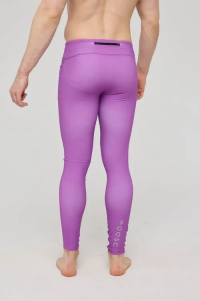 Oosc Elite Activewear Leggings In Purple