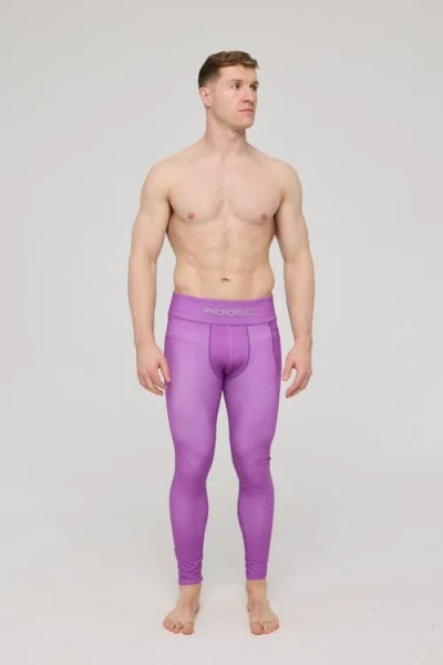 Oosc Elite Activewear Leggings In Purple