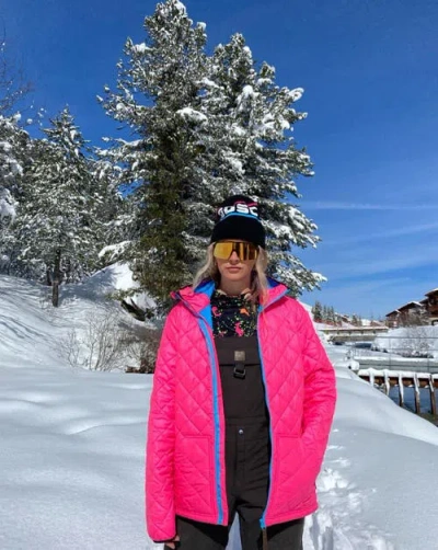 Oosc Glacier Thermolite® Insulated Jacket In Pink