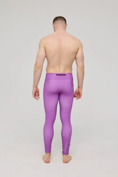 Oosc Elite Activewear Leggings In Purple