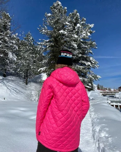 Oosc Glacier Thermolite® Insulated Jacket In Pink
