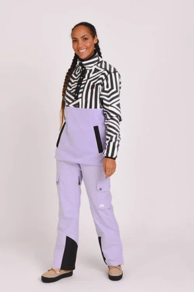 Oosc Fall Line Fleece Purple In Multi