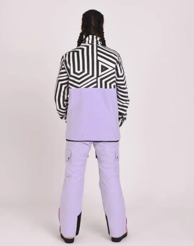 Oosc Fall Line Fleece Purple In Multi