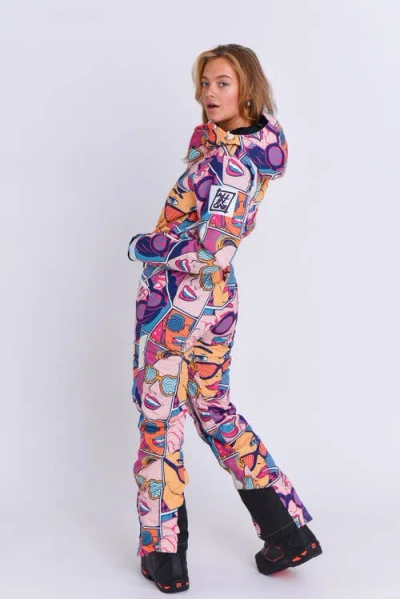 Oosc Comic Book Candy Ski Suit In Multi